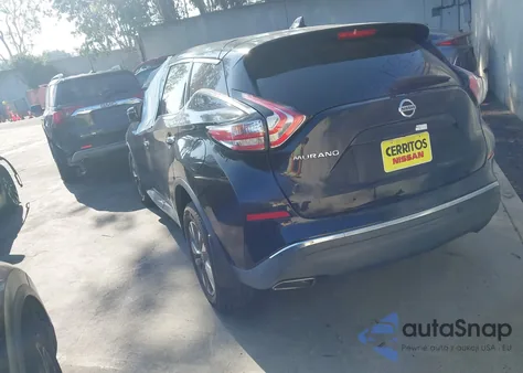 2017 Nissan Murano S from USA, damaged, VIN 5N1AZ2MG8HN191478